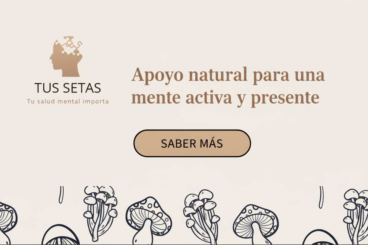 Banner Tusetas - Apoyo natural para una mente activa